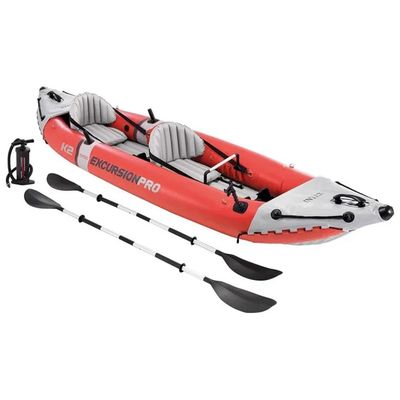 Intex Excursion Pro K2 Kayak Gonfiabile 2 Posti con Remi e Pompa Intex Excursion Pro K2 Kayak Gonfiabile 2 Posti con Remi e Pompa