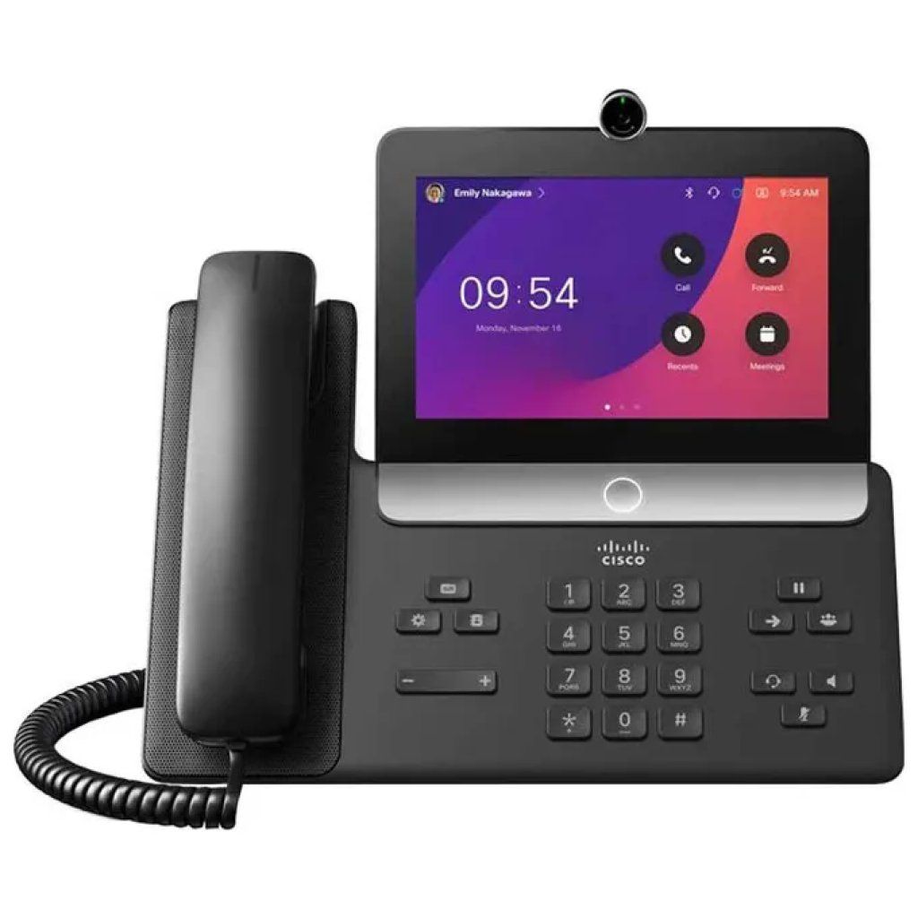 Cisco CP-8875NR-K9= Visiotelefono IP 8875 Fotocamera Digitale Nero Carbone Policarbonato ABS Cisco CP-8875NR-K9= Visiotelefono IP 8875 Fotocamera Digitale Nero Carbone Policarbonato ABS