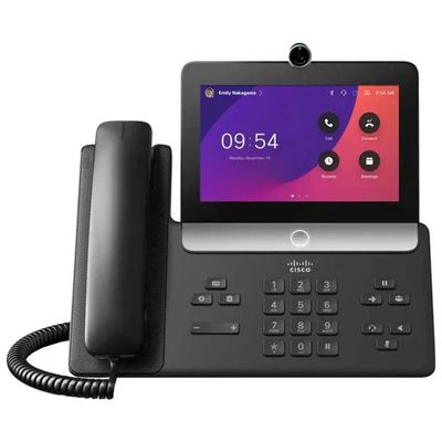 Cisco CP-8875NR-K9= Visiotelefono IP 8875 Fotocamera Digitale Nero Carbone Policarbonato ABS Cisco CP-8875NR-K9= Visiotelefono IP 8875 Fotocamera Digitale Nero Carbone Policarbonato ABS