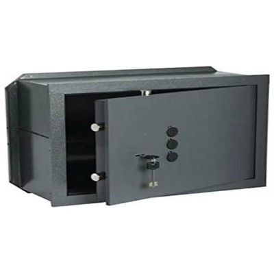 Cisa 82210 Cassaforte a Murare Chiave e Combinatore Meccanico 4 Catenacci Frontale Acciaio 10 mm