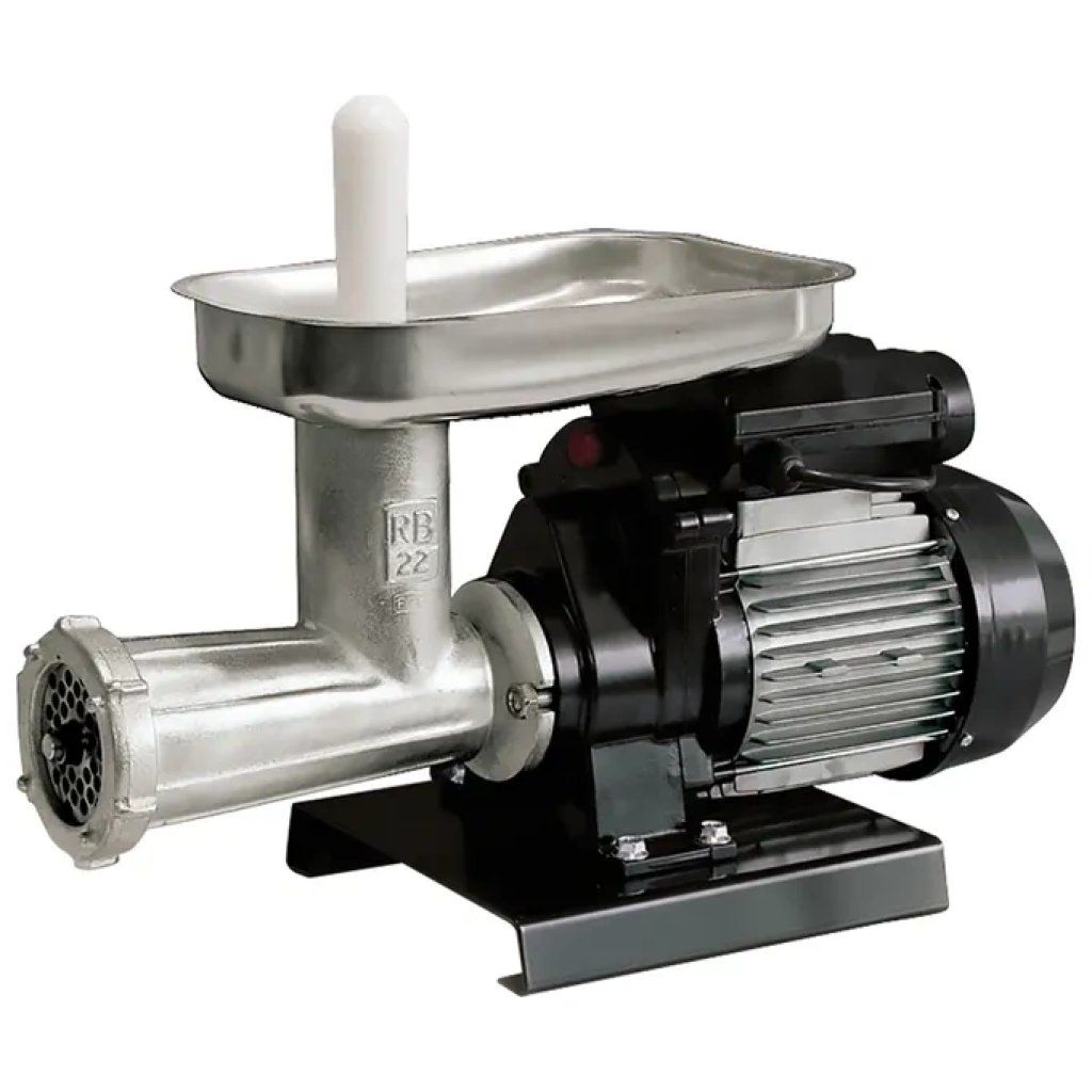 Reber 20706N Serie 20700 Motoriduttore con Tritacarne 450W Inversione di Marcia Produzione 50 90 Kg