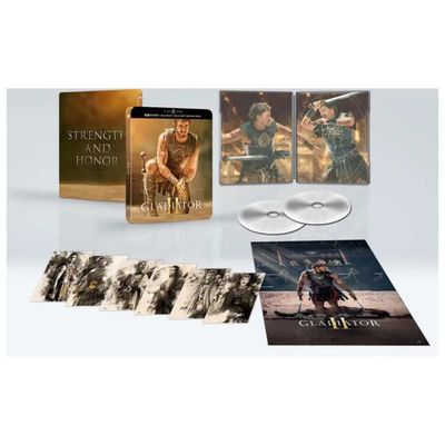 Ridley Scott Il Gladiatore II Steelbook 4K UHD Blu-ray Ridley Scott Il Gladiatore II Steelbook 4K UHD Blu-ray