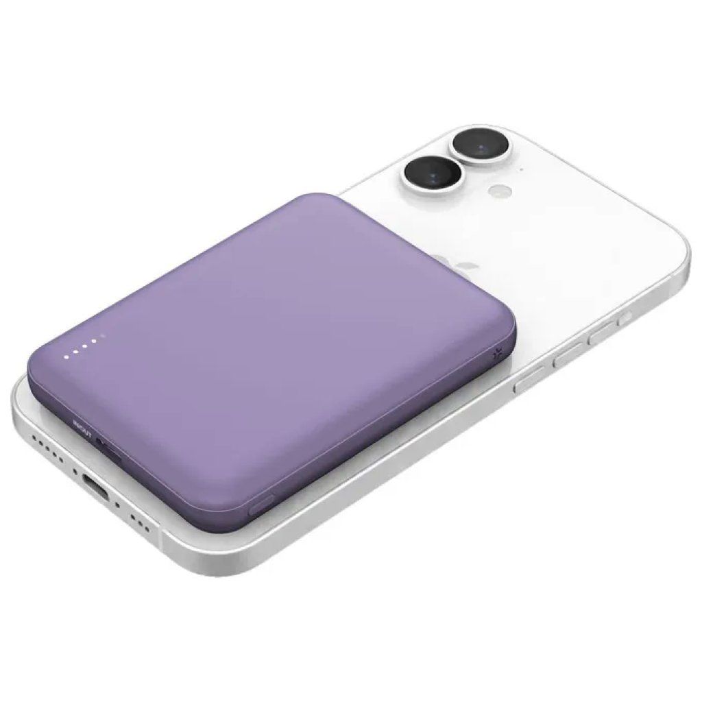 Celly MagSafe Powerbank 5000 mAh Viola, 15 W Celly MagSafe Powerbank 5000 mAh Viola, 15 W