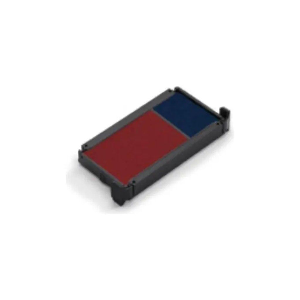 Trodat 1422 Printy – Tampone di Ricambio Blu e Rosso, Confezione da 3