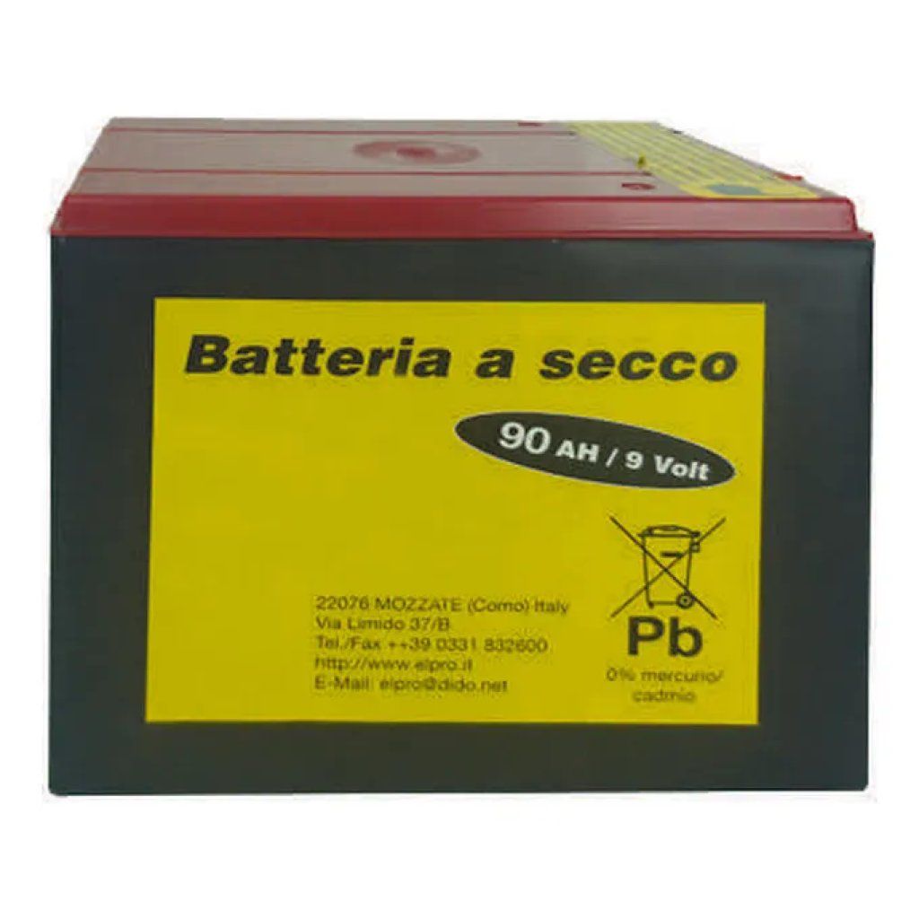 Brixo Kerbl 441219 Batteria a secco zinco-carbonio 9 V 130 Ah