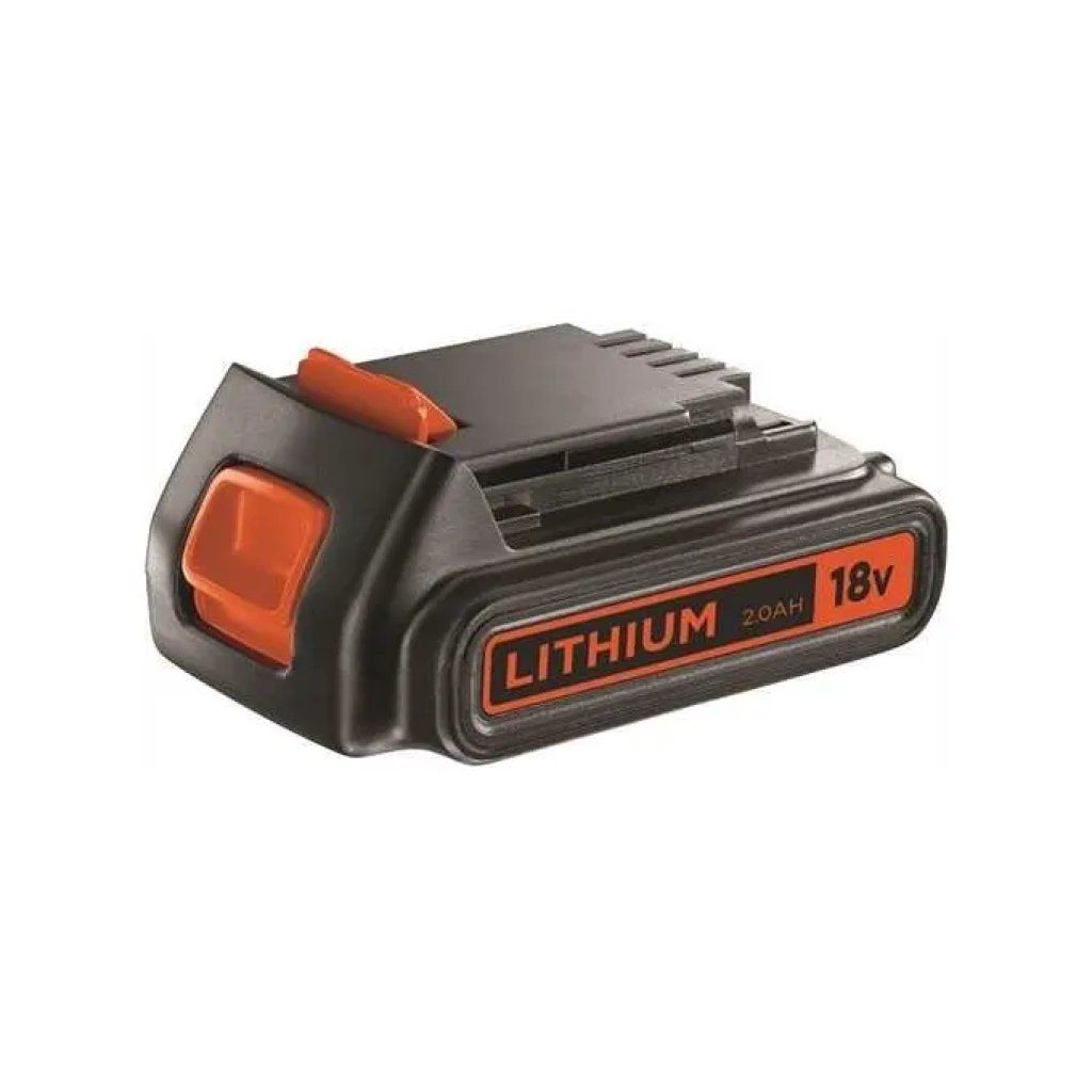 Black+decker BL2018-XJ Batteria al Litio 18V 2.0Ah Ioni di Litio Sistema PowerConnect colore Nero Black+decker BL2018-XJ Batteria al Litio 18V 2.0Ah Ioni di Litio Sistema PowerConnect colore Nero