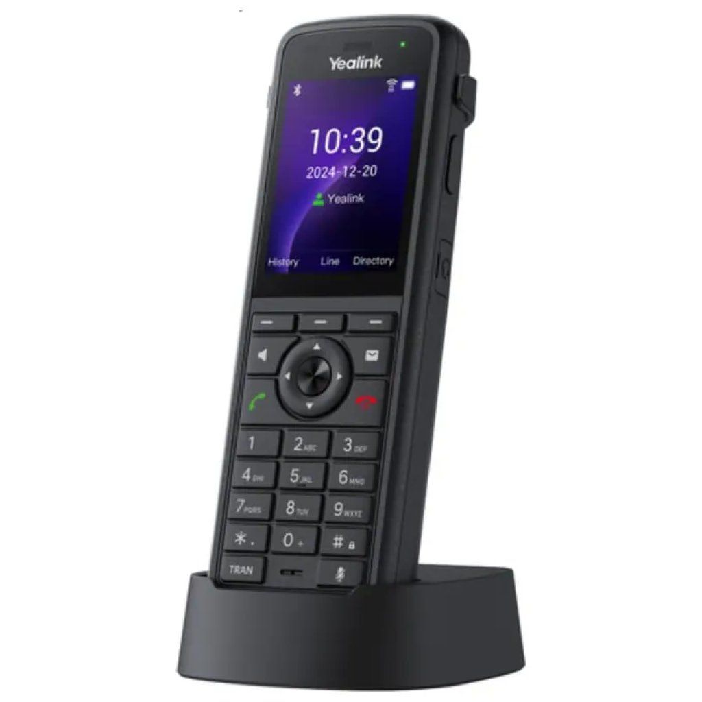 Yealink AX86R Telefono IP Wi-Fi 6, IP67, Bluetooth 5.0, Nero Yealink AX86R Telefono IP Wi-Fi 6, IP67, Bluetooth 5.0, Nero