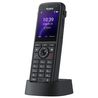 Yealink AX86R Telefono IP Wi-Fi 6, IP67, Bluetooth 5.0, Nero