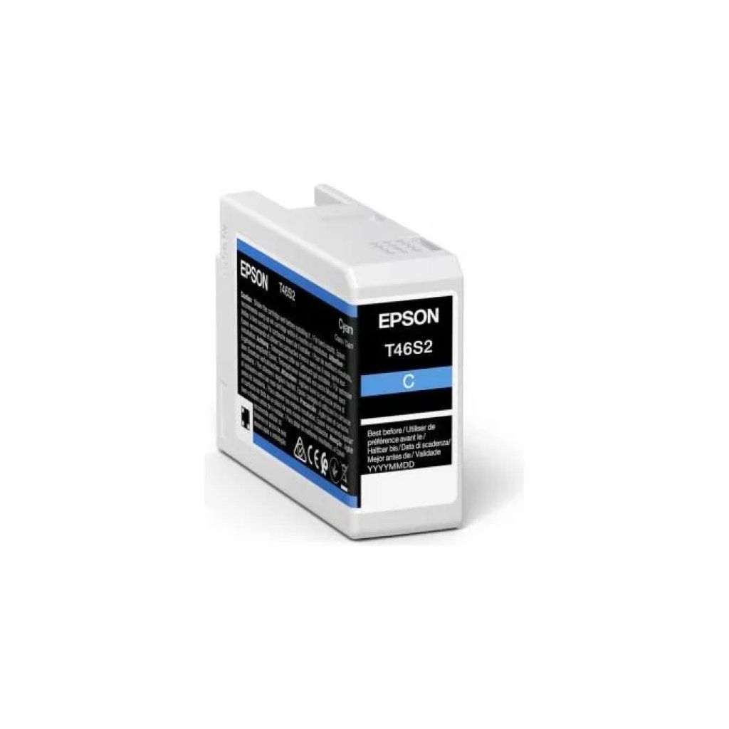 Epson Cartuccia Epson UltraChrome Pro T46S2 Ciano, 25 ml Epson Cartuccia Epson UltraChrome Pro T46S2 Ciano, 25 ml