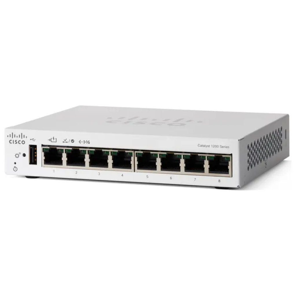 Cisco C1200-8T-D Catalyst 1200 Switch di Rete Gestito L2