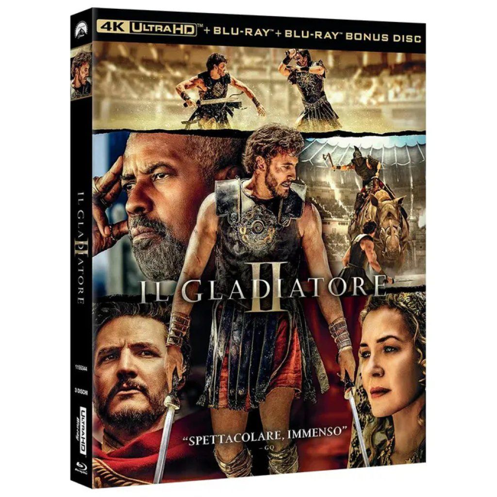 RIDLEY SCOTT Il Gladiatore II – Edizione 4K UHD + Blu-ray