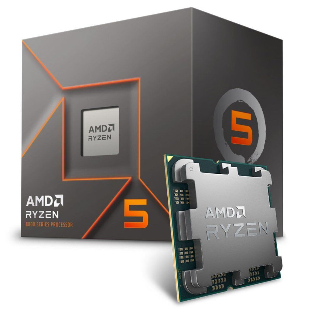 AMD Ryzen 5 8400F, processore desktop AM5, 4,7 GHz