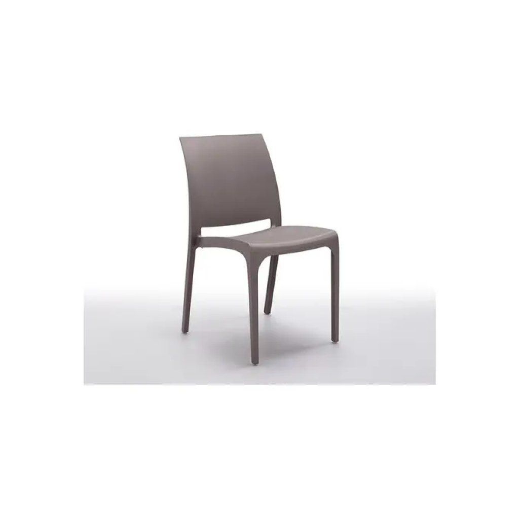 BICA Volga 300.1 – Sedia impilabile da giardino color taupe