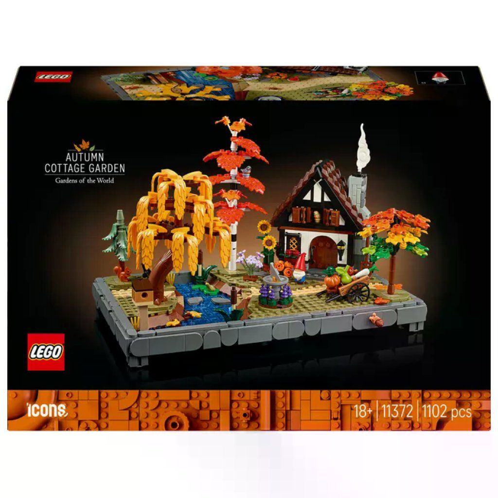LEGO Icons Giardino Autunnale del Cottage 11372
