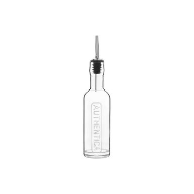 BORMIOLI LUIGI Luigi Bormioli Authentica – Bottiglia in Vetro con Versatore, 25 cl BORMIOLI LUIGI Luigi Bormioli Authentica – Bottiglia in Vetro con Versatore, 25 cl