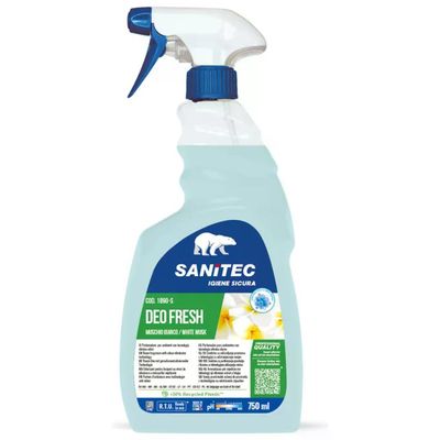 Sanitec Deo Fresh Muschio Bianco Profumatore Ambienti Spray 750 ml