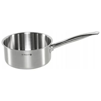 De Buyer PRIM'APPETY Casseruola in Acciaio Inox, 20 cm, 2 L