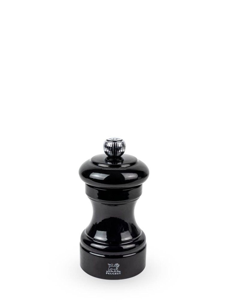 Peugeot Bistro Macinapepe Nero Laccato in Legno 10 cm