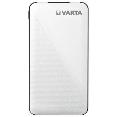 VARTA Energy 5000 Power Bank 5000 mAh, 3 porte USB, Nero/Bianco VARTA Energy 5000 Power Bank 5000 mAh, 3 porte USB, Nero/Bianco