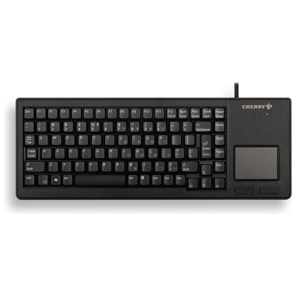 Cherry G84-5500LUMFR-2 XS Touchpad G84-5500 Tastiera USB Cablata AZERTY Francese Full Cherry G84-5500LUMFR-2 XS Touchpad G84-5500 Tastiera USB Cablata AZERTY Francese Full