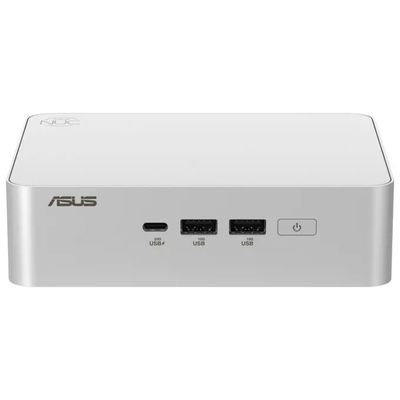 ASUS NUC 15 Pro+ Barebone Mini PC Intel Core Ultra 5 225H, Wi-Fi 7, Bianco
