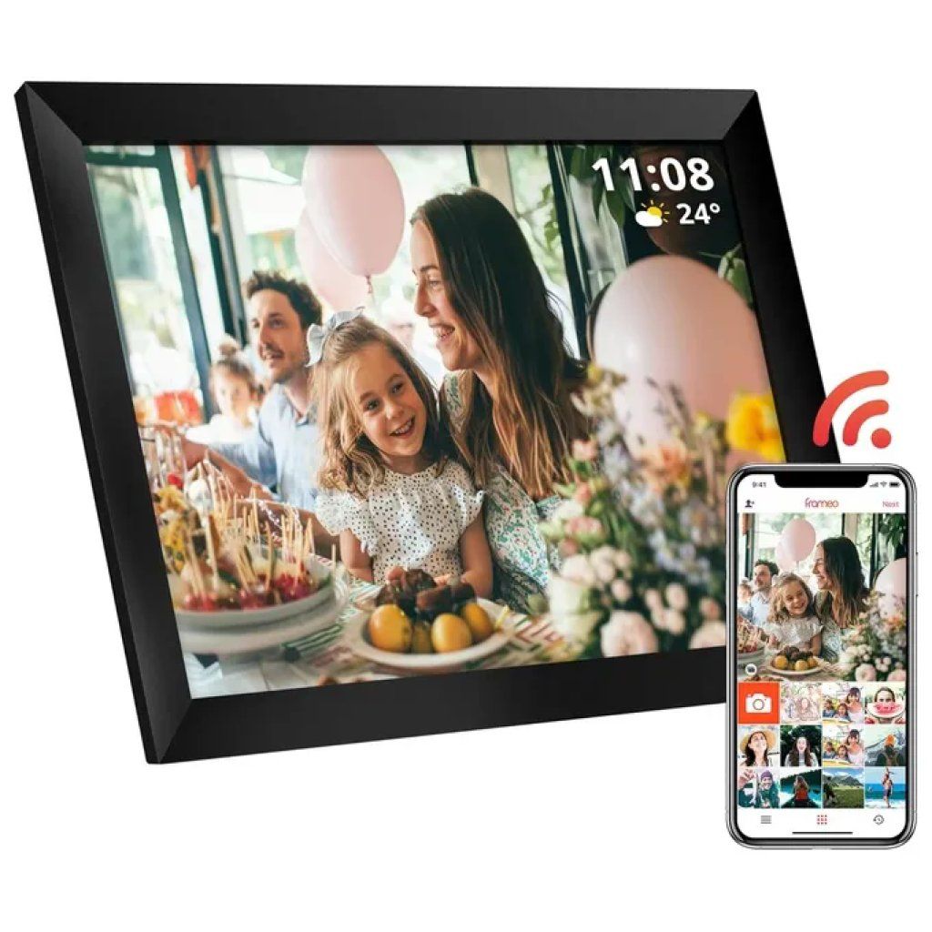 Atlantis Cornice Digitale 10 Atlantis Cornice Digitale 10" Touch IPS Wi-Fi, Bluetooth, 16 GB, Frameo - Nera