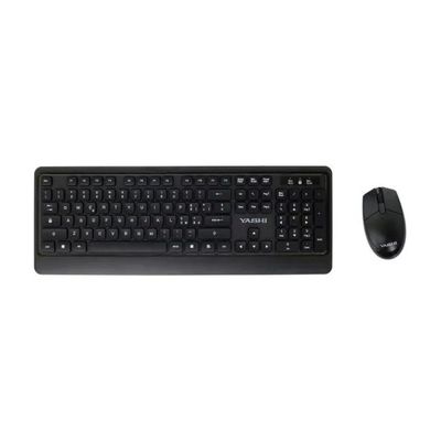 Yashi MY537 Kit Tastiera e Mouse Wireless Nero Yashi MY537 Kit Tastiera e Mouse Wireless Nero