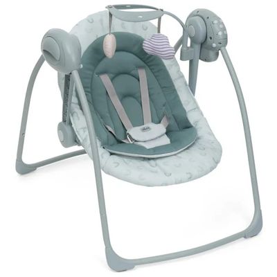 Chicco Swing & Play Altalena Elettronica per Neonati, 5 Velocità, Matcha Chicco Swing & Play Altalena Elettronica per Neonati, 5 Velocità, Matcha