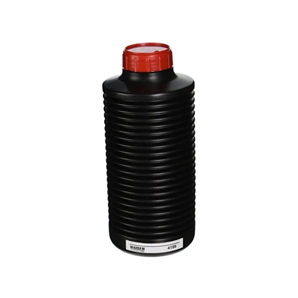 Kaiser Fototechnik 4198 – Bottiglia a soffietto per fotochimici, 550–1000 ml, nera