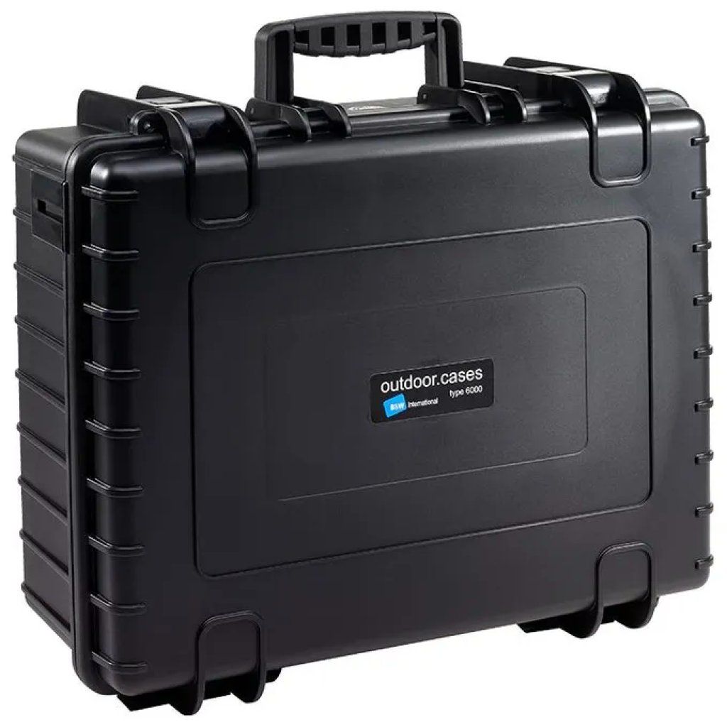 B+W 6000/B/RPD Valigia Rigida IP67 con Divisori Imbottiti – Nera B+W 6000/B/RPD Valigia Rigida IP67 con Divisori Imbottiti – Nera