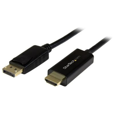 STARTECH.COM StarTech Cavo Convertitore Adattatore DisplayPort a Hdmi DP a Hdmi 2mt Supporto 4K