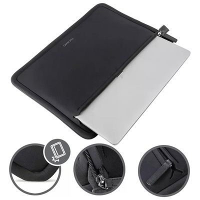 Tucano Colore2 Custodia Sleeve Nera per Laptop 12" e MacBook 13"