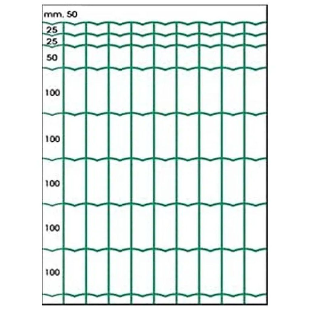 Cavatorta Everplax Rete Elettrosaldata Verde, 25 m x 60 cm
