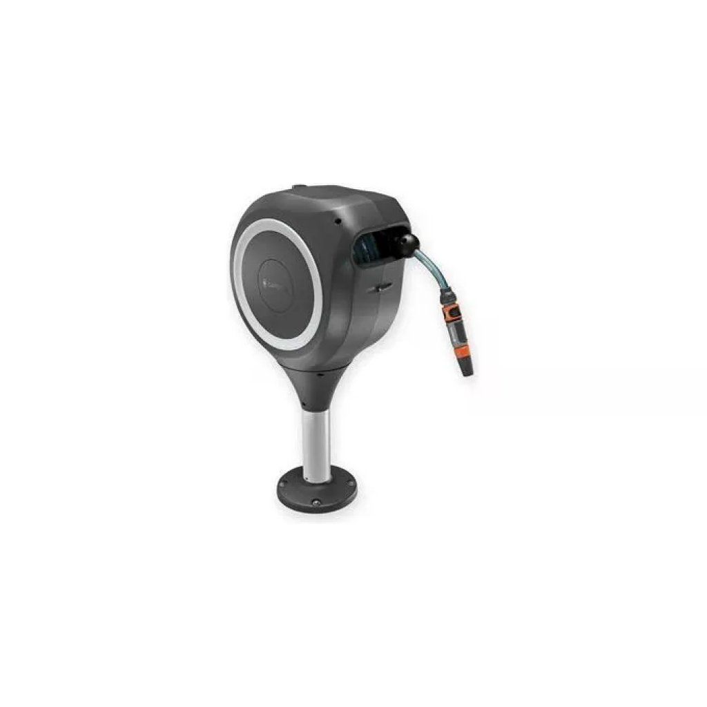 GARDENA 18607-20 Avvolgitubo da Giardino con Tubo da 15 m