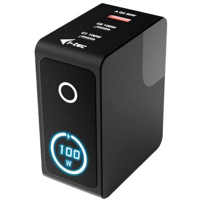 I-TEC CHARGER-INTG100W Caricabatterie Multiporta 100W con Display Touch I-TEC CHARGER-INTG100W Caricabatterie Multiporta 100W con Display Touch