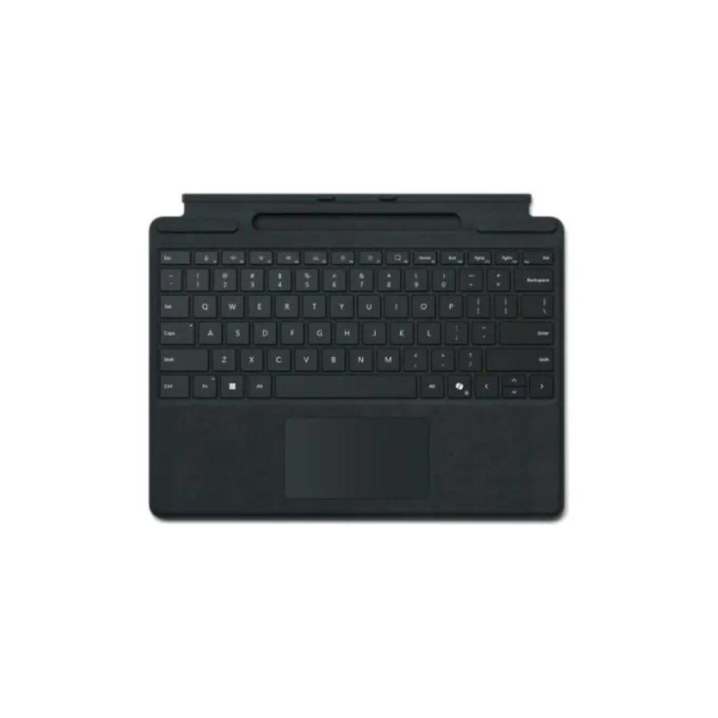 Microsoft Surface Pro Flex Tastiera Wireless con Slim Pen 2, Touchpad e Retroilluminazione – Nero