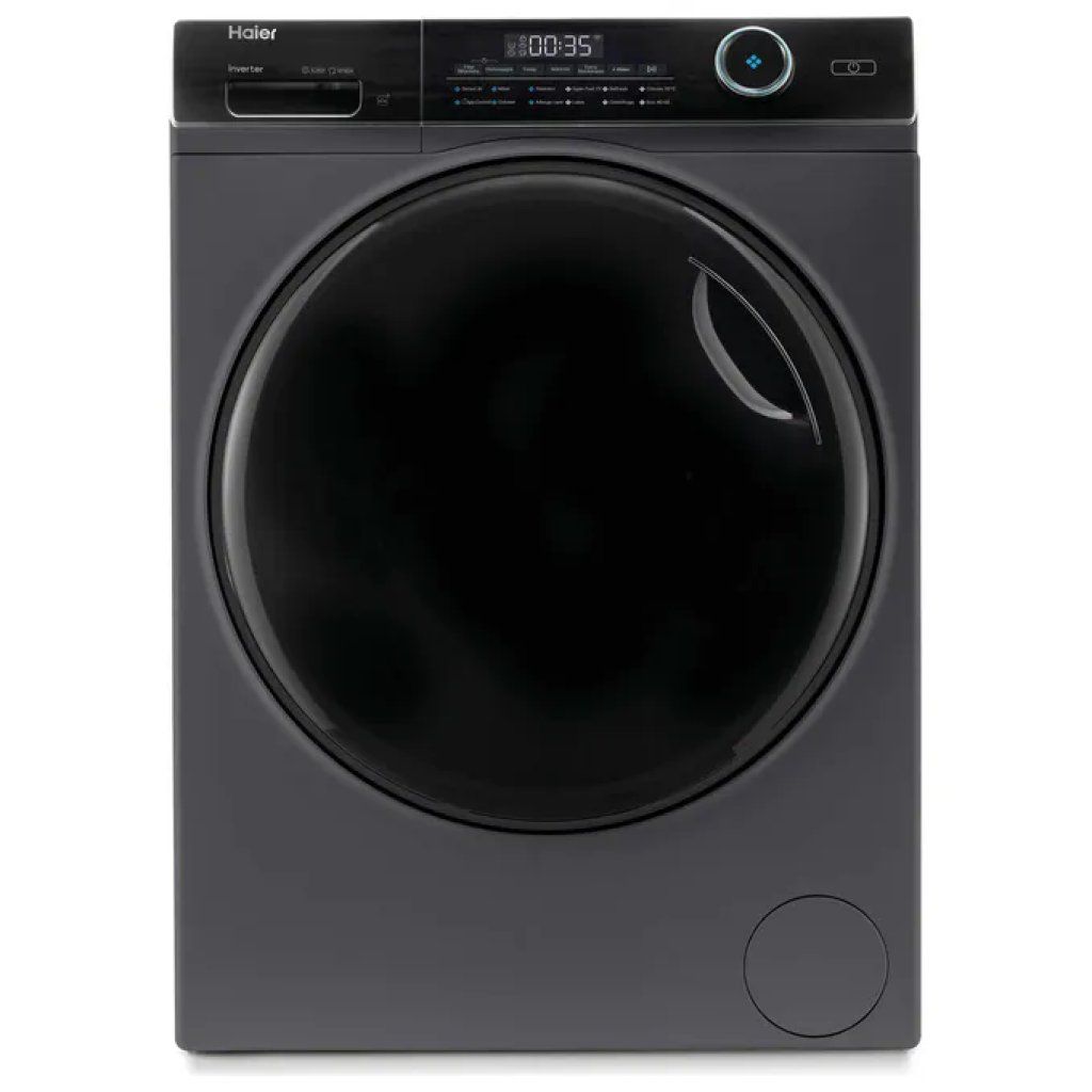 Haier I-Pro Serie 5 HW100BP14959SEIT Lavatrice Slim 10 kg, 1400 giri, Classe A, Wi-Fi, Antracite