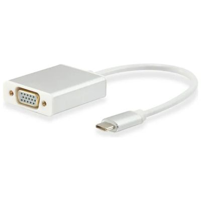 Equip Adattatore Usb C a Vga F 15cm Equip Adattatore Usb C a Vga F 15cm