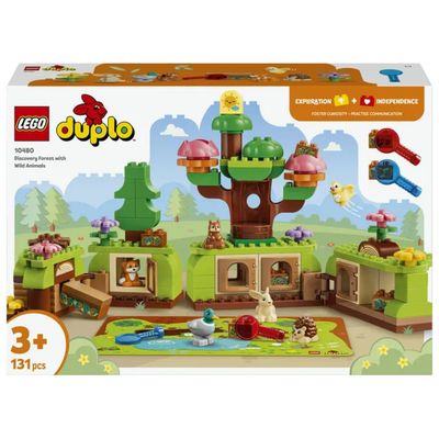 LEGO DUPLO 10480 Foresta Esplorativa con Animali Selvatici