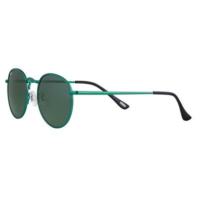 Zippo OB130-25 Occhiali da Sole Rotondi Verde-Nero Zippo OB130-25 Occhiali da Sole Rotondi Verde-Nero