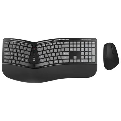 Conceptronic ORAZIO02US Kit Tastiera e Mouse Wireless Ergonomico QWERTY 124 tasti 2 Conceptronic ORAZIO02US Kit Tastiera e Mouse Wireless Ergonomico QWERTY 124 tasti 2