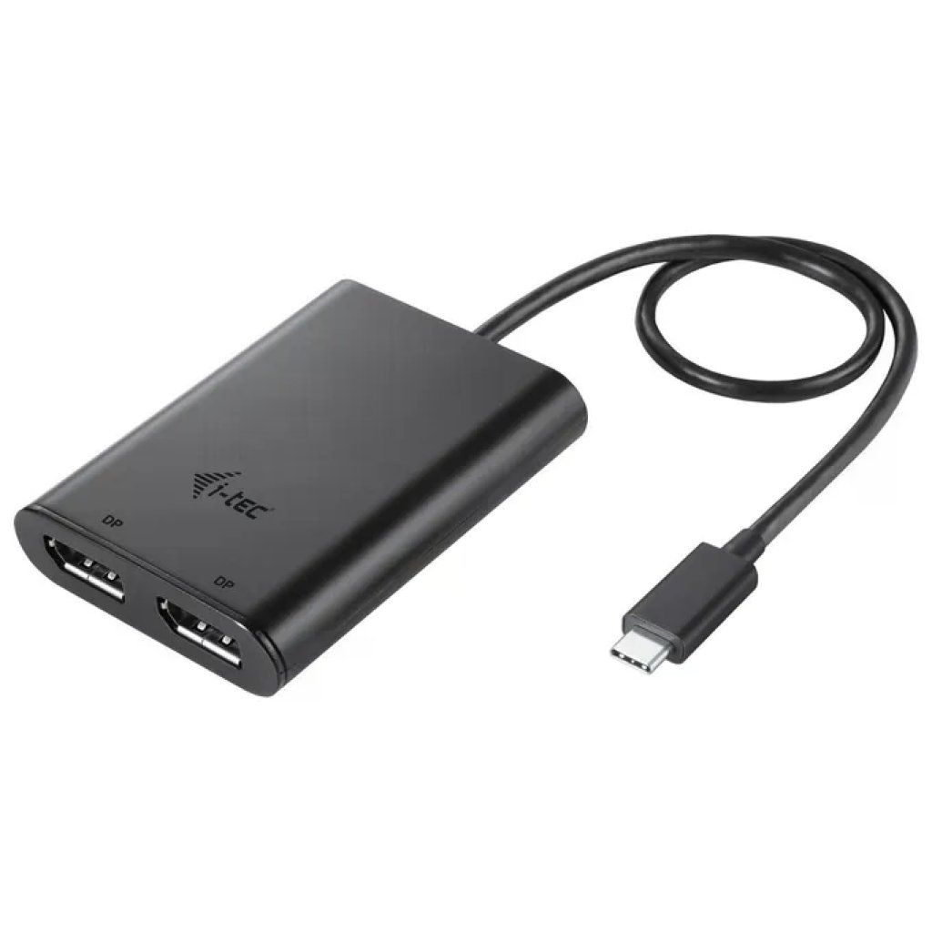 I-tec Adattatore USB-C a 2 DisplayPort, Dual 4K 60 Hz