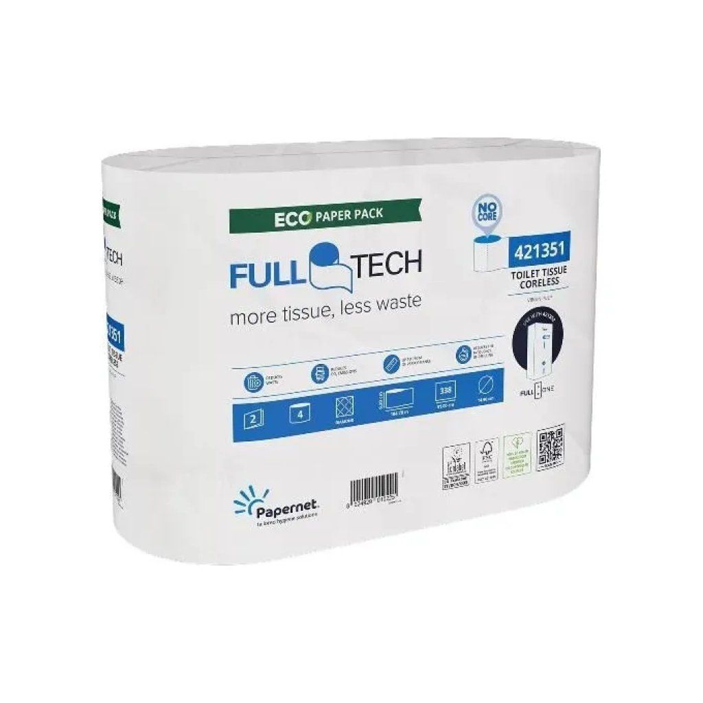 Papernet Full Tech Carta Igienica 2 Veli, 20 Rotoli