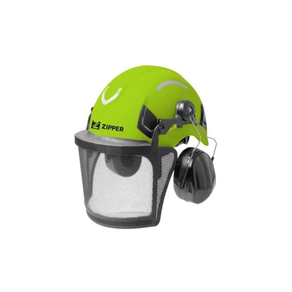 Zipper ZI-FHPROFI Casco Forestale Professionale con Visiera e Cuffie Antirumore Zipper ZI-FHPROFI Casco Forestale Professionale con Visiera e Cuffie Antirumore