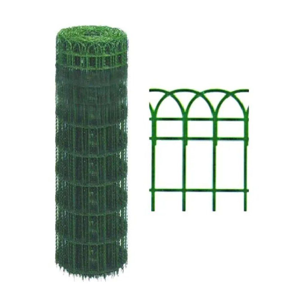 T-REX Rete Ornamentale Zincata e Plastificata Verde, 65 cm x 25 m T-REX Rete Ornamentale Zincata e Plastificata Verde, 65 cm x 25 m