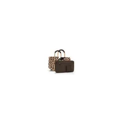 Reisenthel Loopshopper L – Cestino per la spesa 15 L, nero e marrone