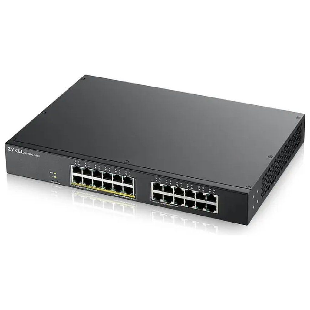 Zyxel GS1900-24EP Switch Gestito Gigabit 24 Porte PoE+ Zyxel GS1900-24EP Switch Gestito Gigabit 24 Porte PoE+