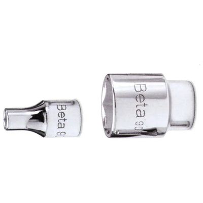 Beta 009000100 900 Chiave a Bussola Esagonale Attacco Quadro Femmina 1-4'' 10 mm colore Cromato Beta 009000100 900 Chiave a Bussola Esagonale Attacco Quadro Femmina 1-4'' 10 mm colore Cromato