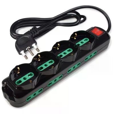 Tecnoware Power Cleaner 12 Multipresa Nera con Interruttore e Cavo da 1,5 m Tecnoware Power Cleaner 12 Multipresa Nera con Interruttore e Cavo da 1,5 m