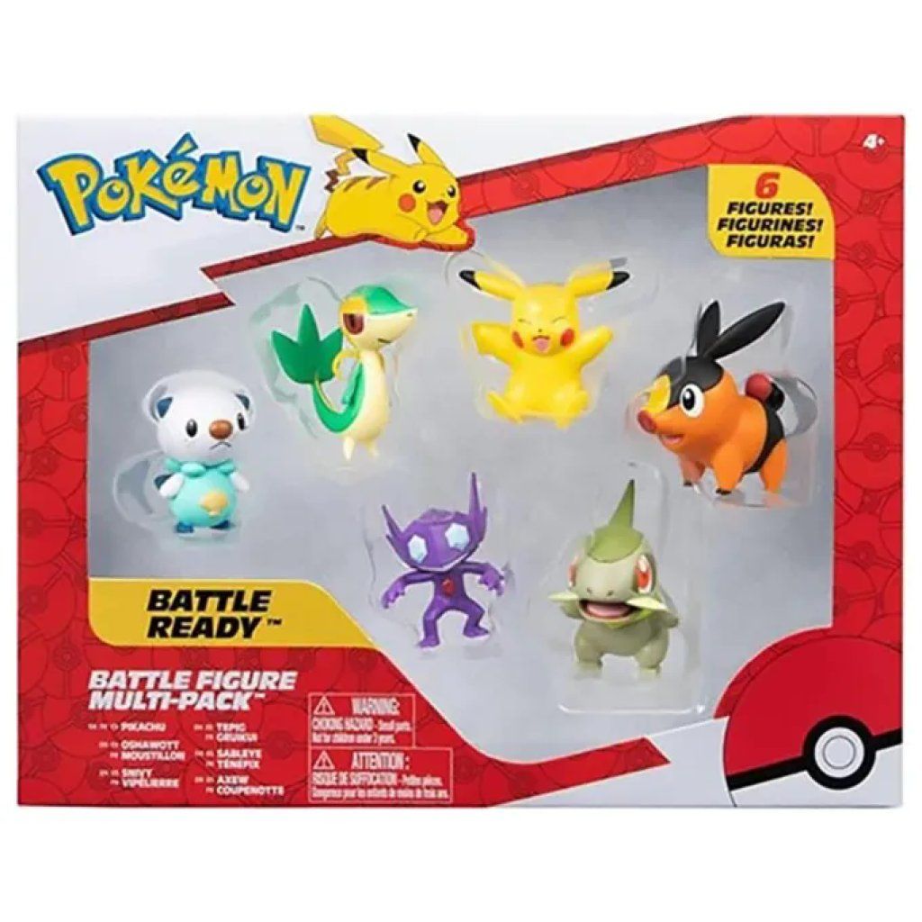 REI TOYS Pokémon – Confezione Deluxe con 6 Personaggi Assortiti REI TOYS Pokémon – Confezione Deluxe con 6 Personaggi Assortiti